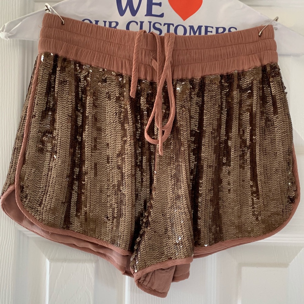 Sequin Shorts